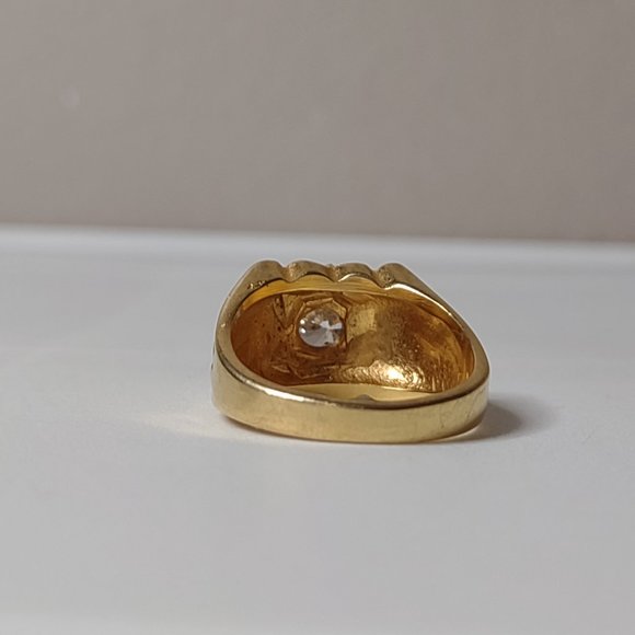 Very Pretty Size 9.5 14k HGE Ring - Picture 5 of 10